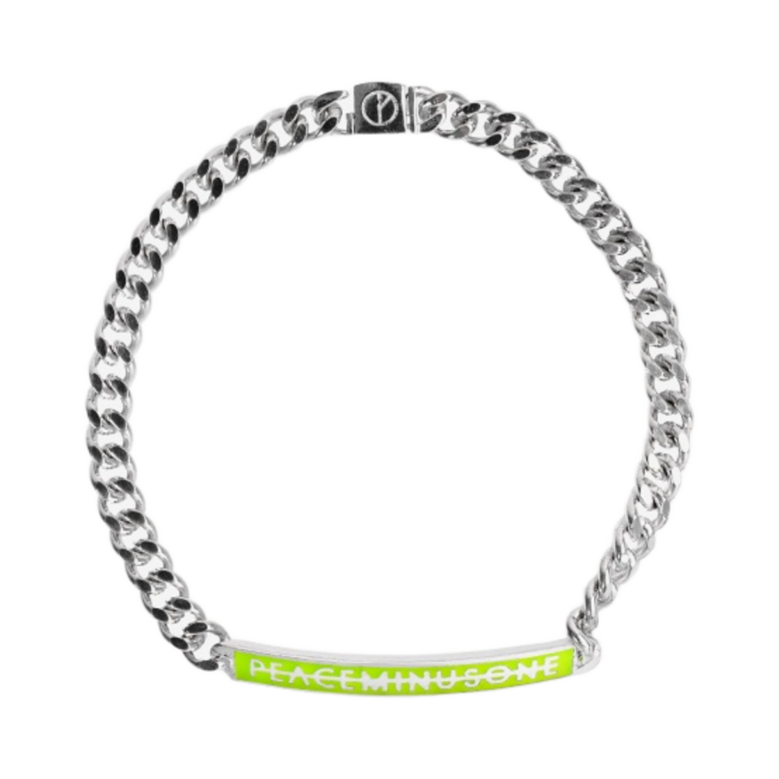 PMOAC013GN Peaceminusone Logo Bracelet #1 Green