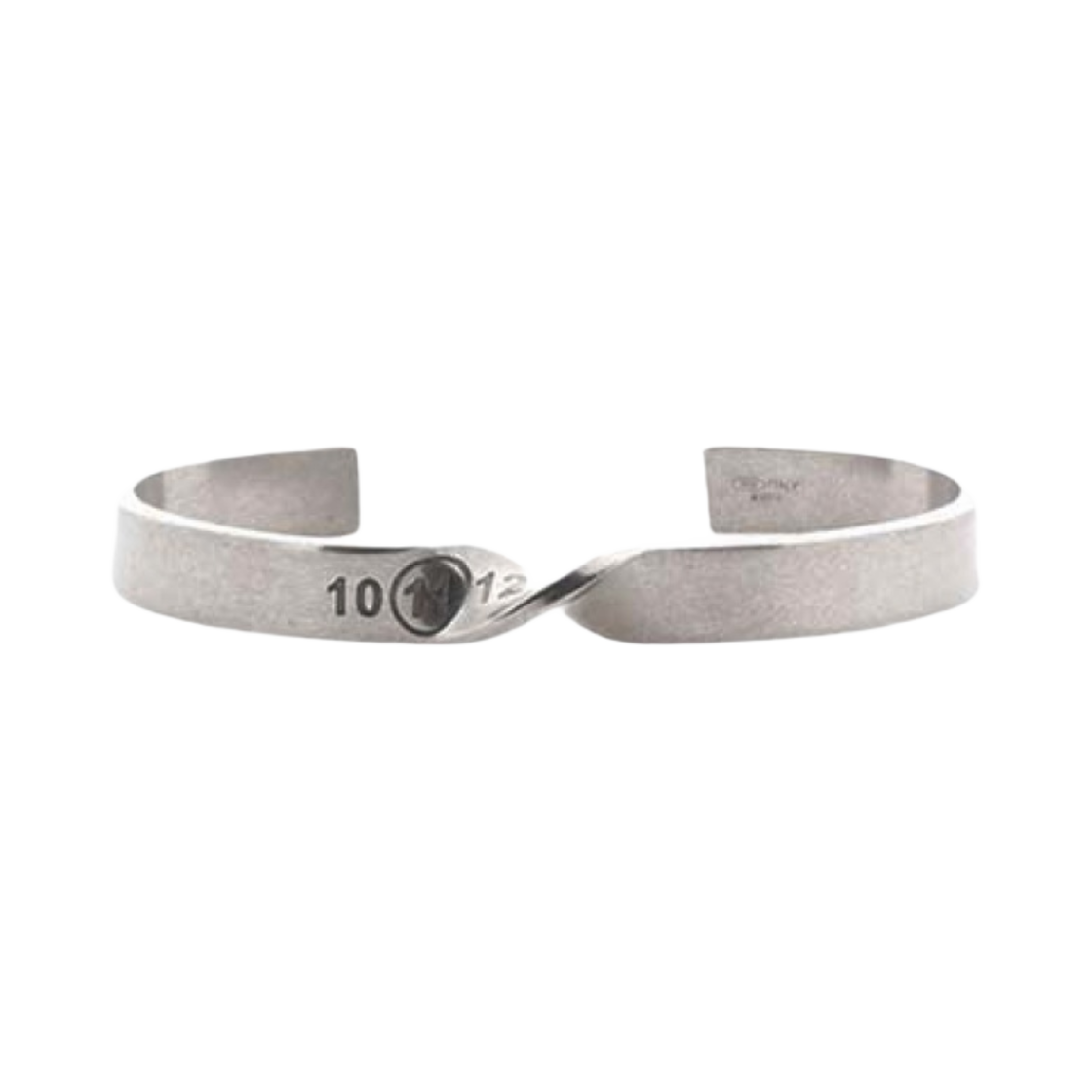 美品Maison Margiela TWIST SILVER BANGLEうでわ 美品Maison Margiela