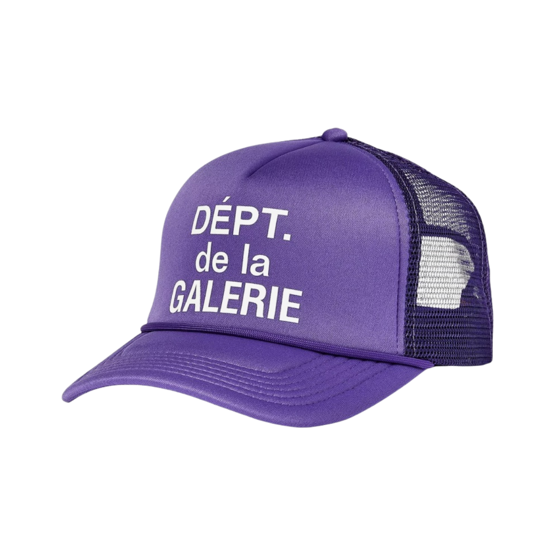 TCFL-9143 Gallery Dept. French Logo Trucker Hat Flo Purple