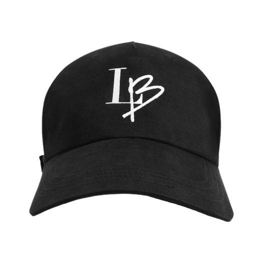 LB202406C1 Libilly LB Oversized Ball Cap Black