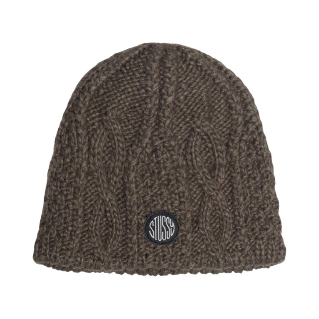 스투시 스컬캡 케이블 니트 브라운(Stussy Skullcap Cable Knit Brown) - 1