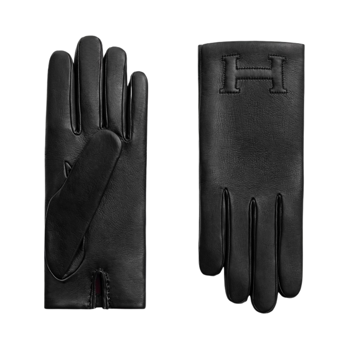 에르메스 바스티유 글러브 램스킨 & 누아