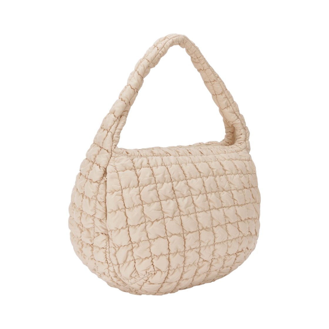 0916460028 COS Quilted Oversized Shoulder Bag Beige - #2