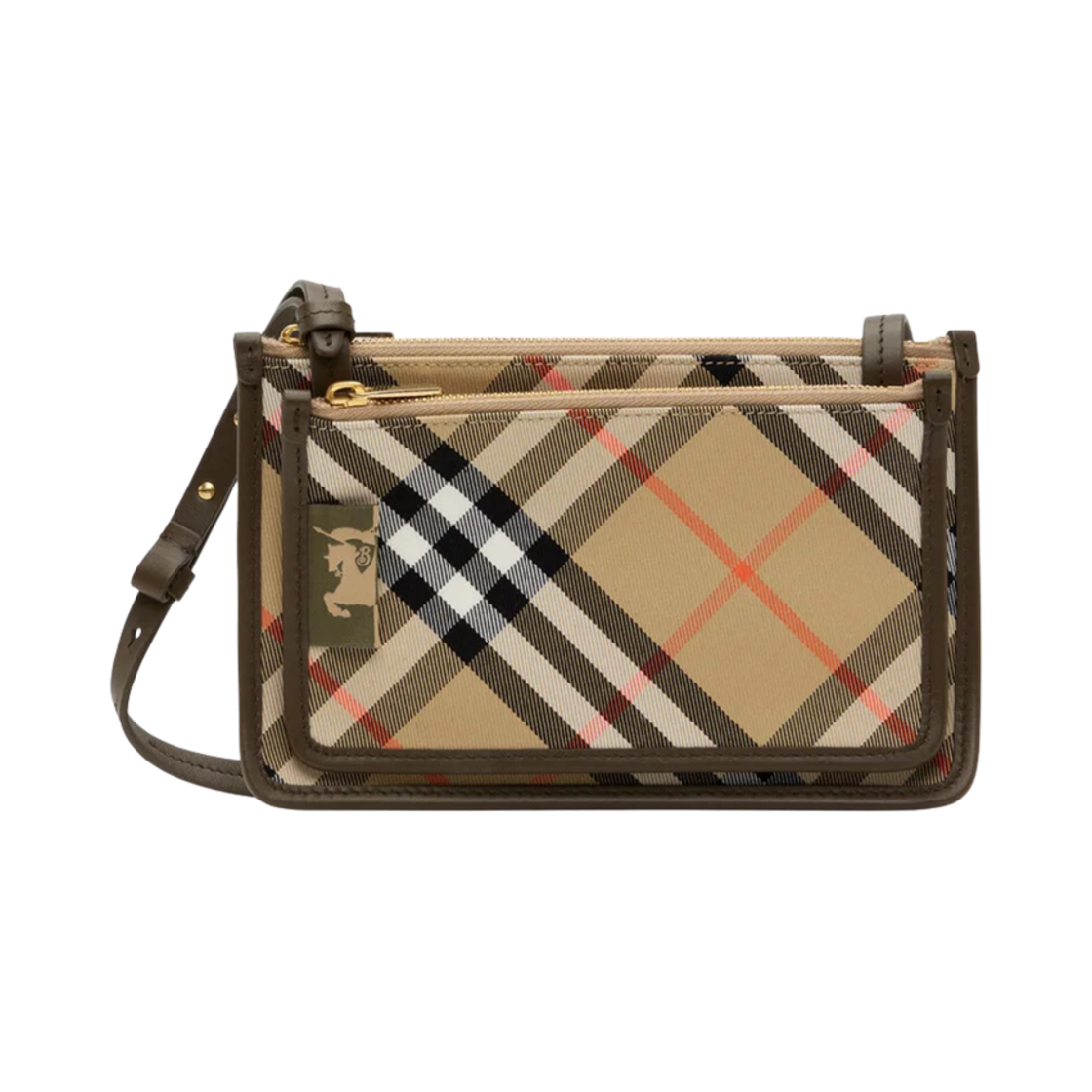버버리 빈티지 체크 슬링백 샌드(Burberry Vintage Check Sling Bag Sand) - 1