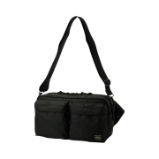 Porter Force 2Way Waist Bag Black