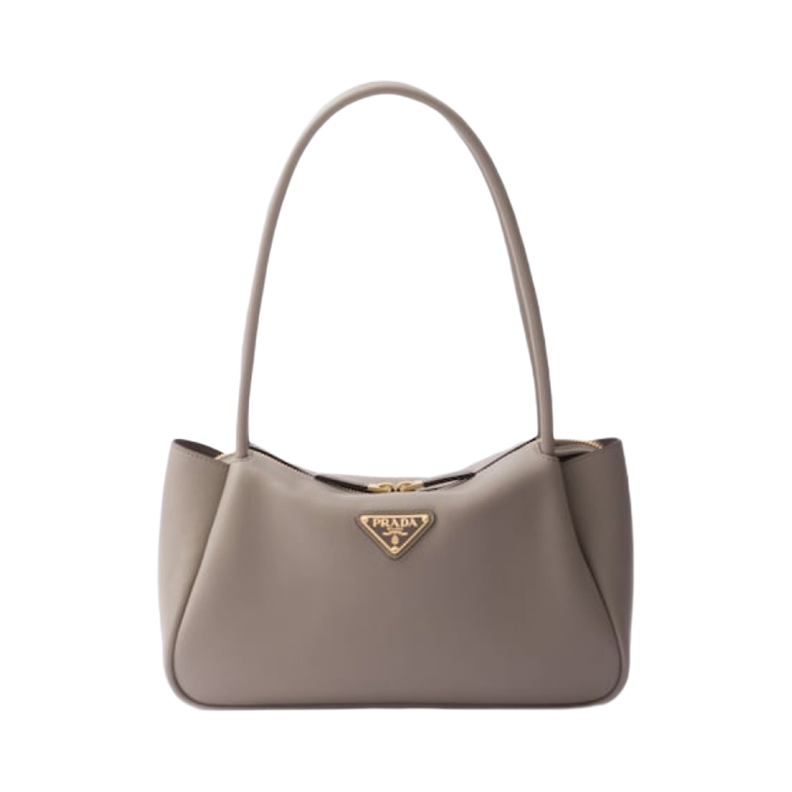 1BA444-2CYS-F03AN Prada Medium Leather Handbag Clay