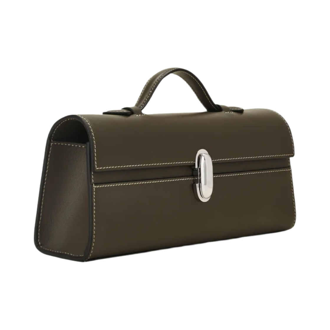 사베트 슬림 시메트리 포쉐트 카프스킨 밍크 레더 그린(Savette Slim Symmetry Pochette in Calfskin Mink Leather Green) - 2