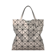 Bao Bao Issey Miyake Lucent Metallic Tote Bag Silver