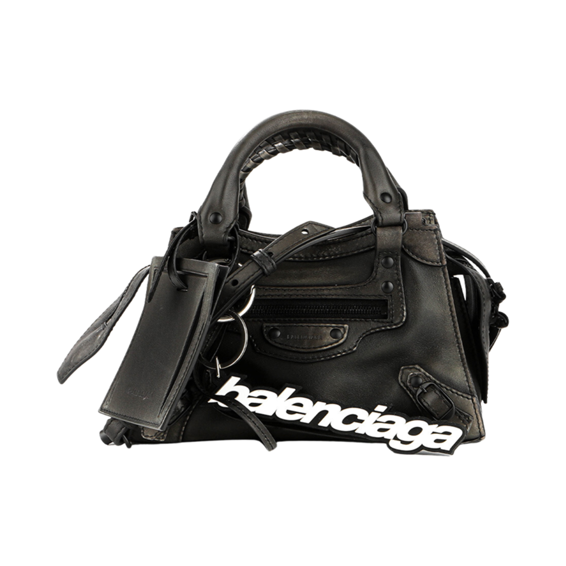 6385242VP171000 Balenciaga Neo Classic Mini Tote Bag Black