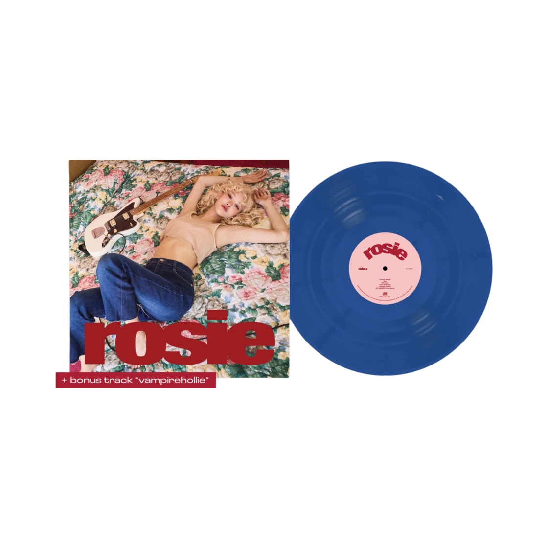 로제 정규 1집 로지 로제 스토어 한정 LP 블루 (뱀파이어홀리 에디션)(Rose 1st Album Rosie Rose Store Exclusive LP Blue (Vampirehollie Edition))