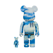 Bearbrick Rene Magritte The Infinite Recognition / The Castle Of the Pyrenees 100% & 400% Set