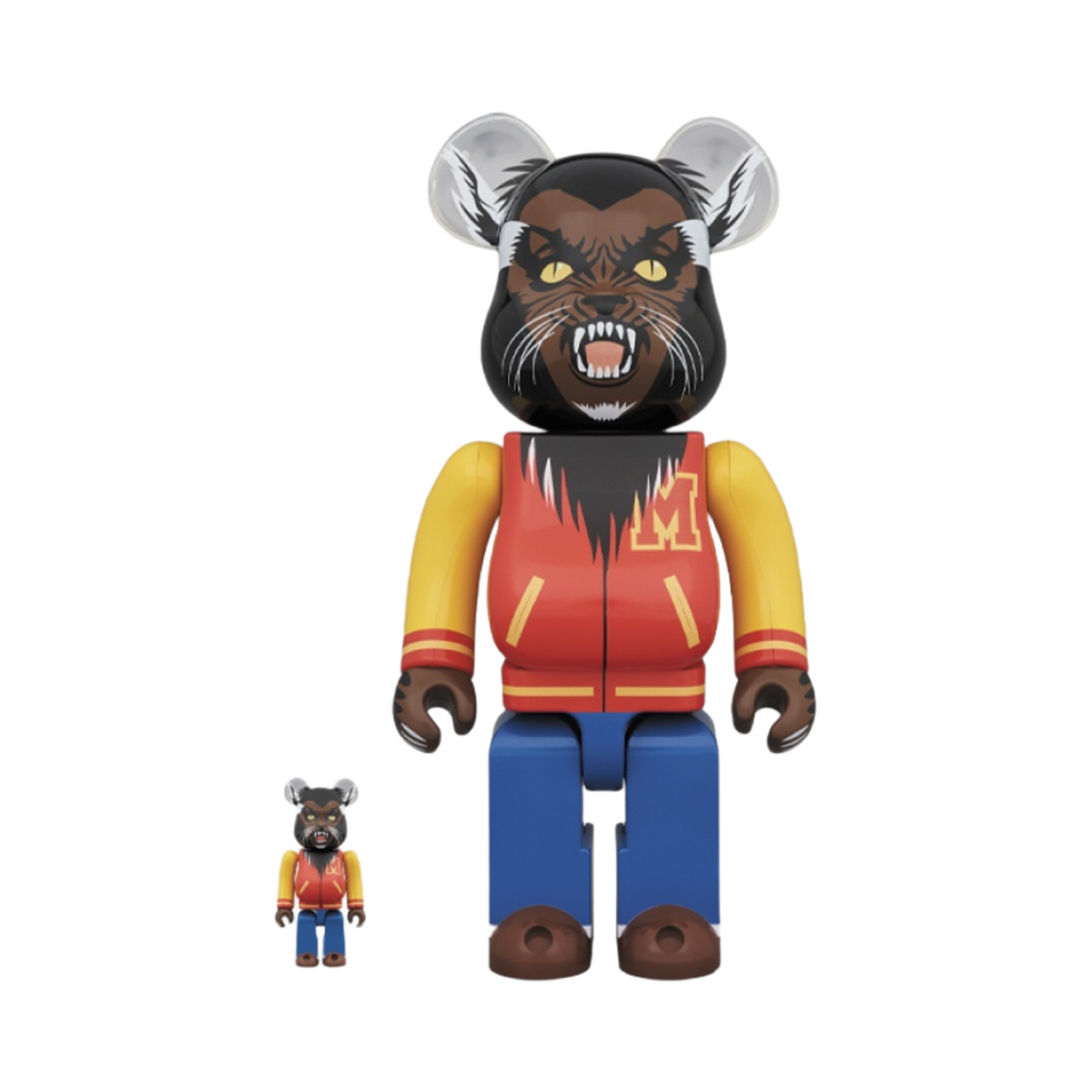 베어브릭 x 마이클 잭슨 웨어울프 100% & 400% 세트(Bearbrick x Michael Jackson Werewolf 100% & 400% Set) - 1