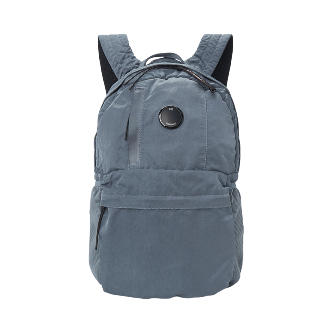 C.P. 컴퍼니 나일론 B 렌즈 백팩 블루 - 25SS(C.P. Company Nylon B Lens Backpack Blue - 25SS)