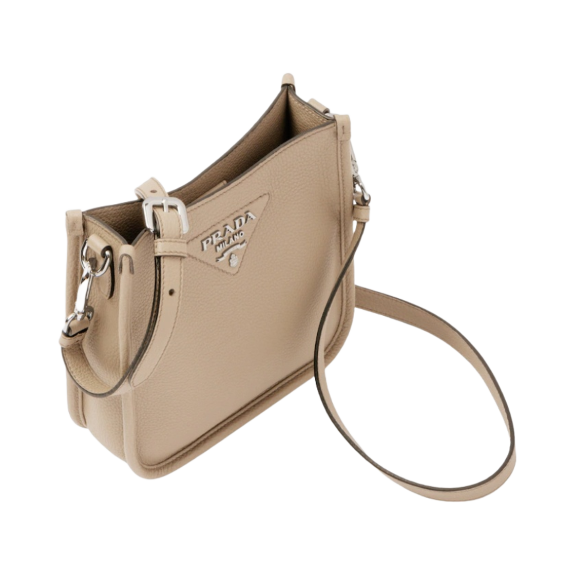 프라다 레더 미니 숄더백 샌드(Prada Leather Mini Shoulder Bag Sand) - 2
