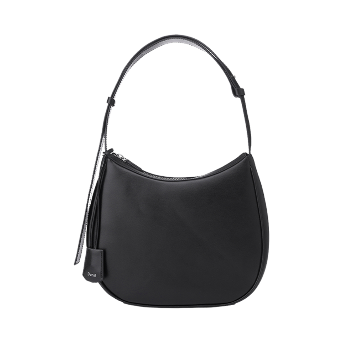 (W) 던스트 하프 문 키링 백 블랙((W) Dunst Half Moon Keyring Bag Black)