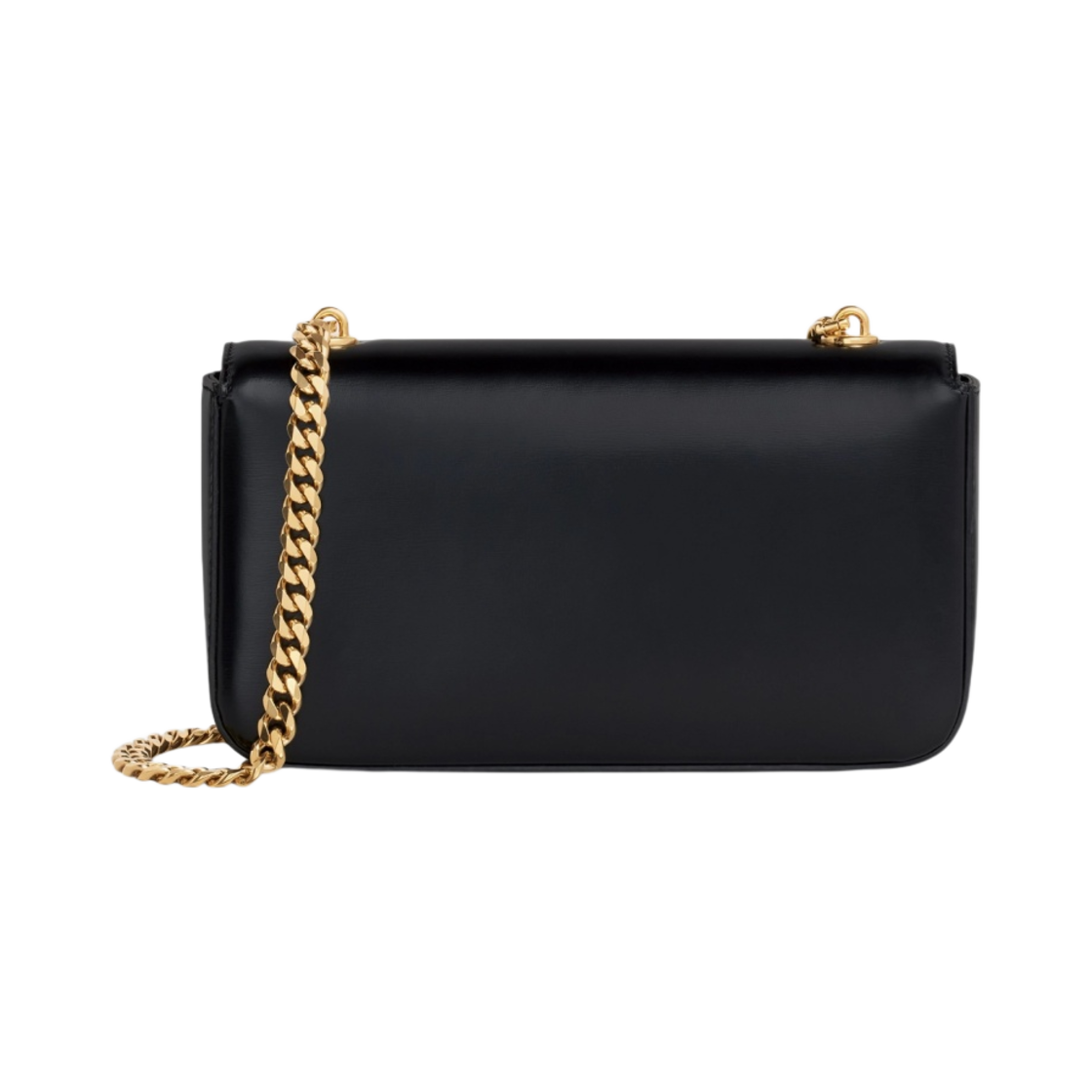 셀린느 샤이니 카프스킨 체인 숄더백 트리옹프 블랙(Celine Chain Shoulder Bag Triomphe In Shiny Calfskin Black) - 2