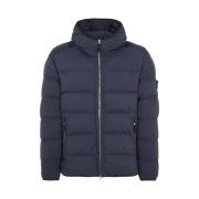 Stone Island 43728 Seamless Tunnel Nylon Down-TC Jacket Navy Blue - 23FW