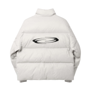 Opening Project Identity Down Jacket Light Grey