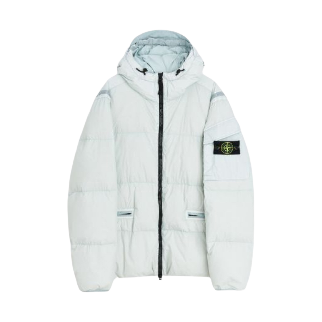 771540223-V0061 Stone Island 40223 Garment Dyed Crinkle Reps Down Jacket Light Grey - 22FW - 대표 이미지 #1