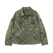 Needles D.N. Coverall Papillon Jacquard Sateen Olive