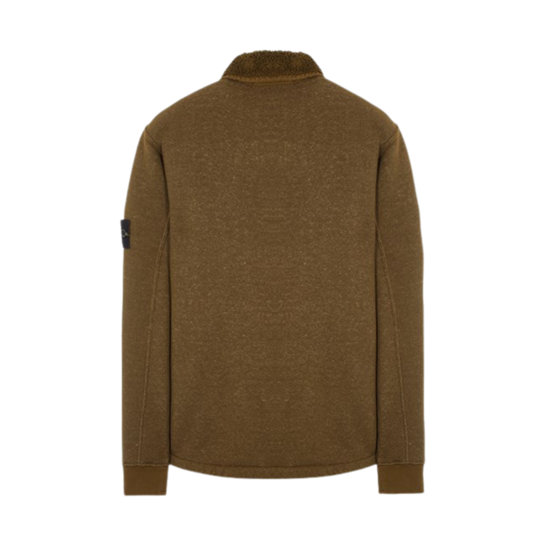 스톤 아일랜드 67256 플레이티드 테리 플리스 트랙 탑 올리브 그린 - 23FW(Stone Island 67256 Plated Terry Fleece Track Top Olive Green - 23FW) - 2