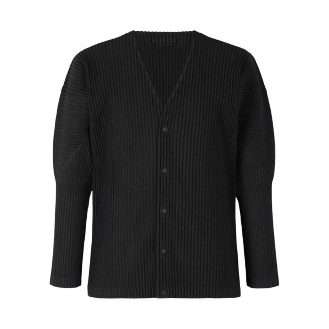 옴므 플리세 이세이 미야케 베이직 가디건 블랙(Homme Plisse Issey Miyake Basics Cardigan Black)