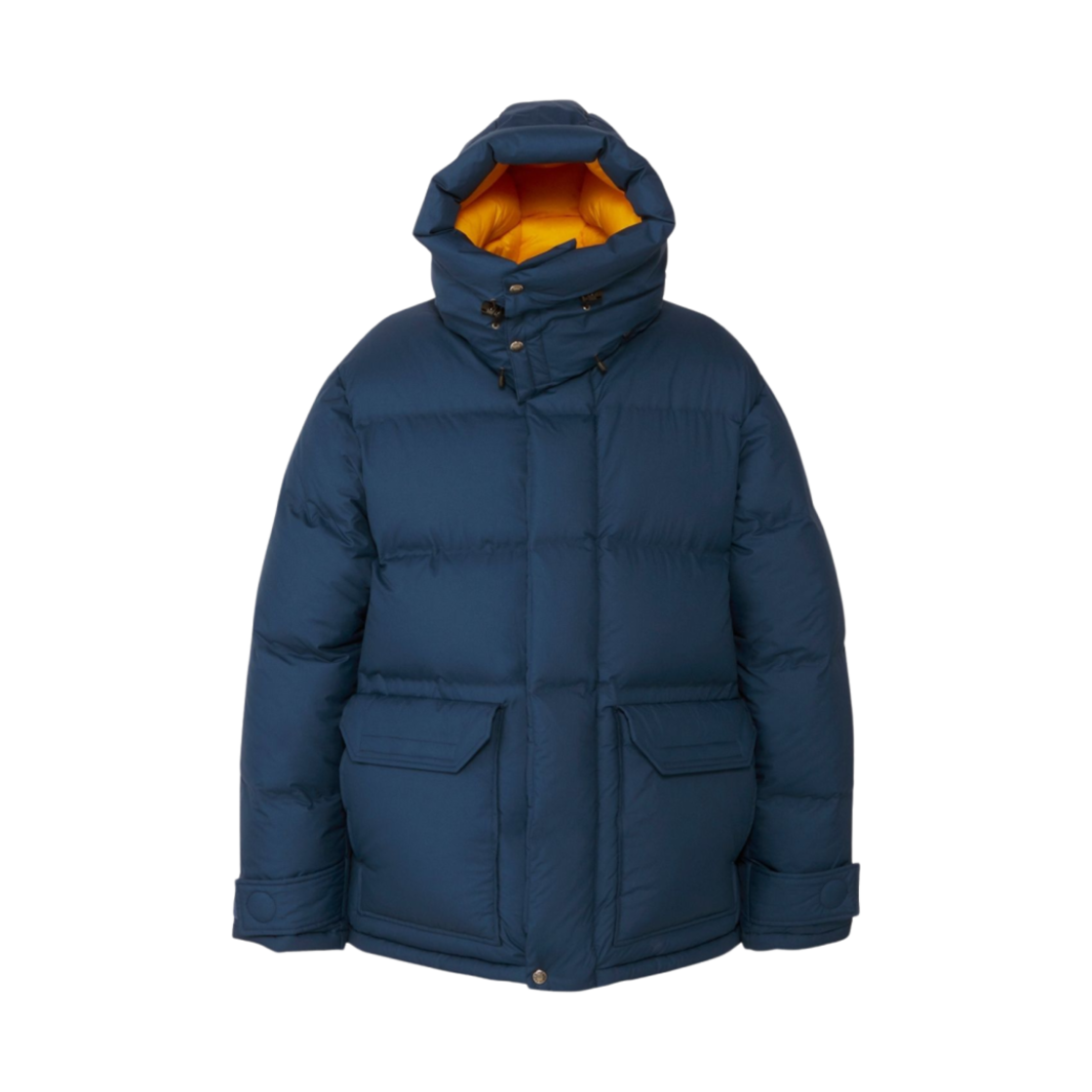 노스페이스 윈드스토퍼 브룩스 레인지 라이트 파카 마운틴 블루 TNF 옐로우 - 24FW(The North Face Windstopper Brooks Range Lite Parka Mountain Bue TNF Yellow - 24FW) - 1