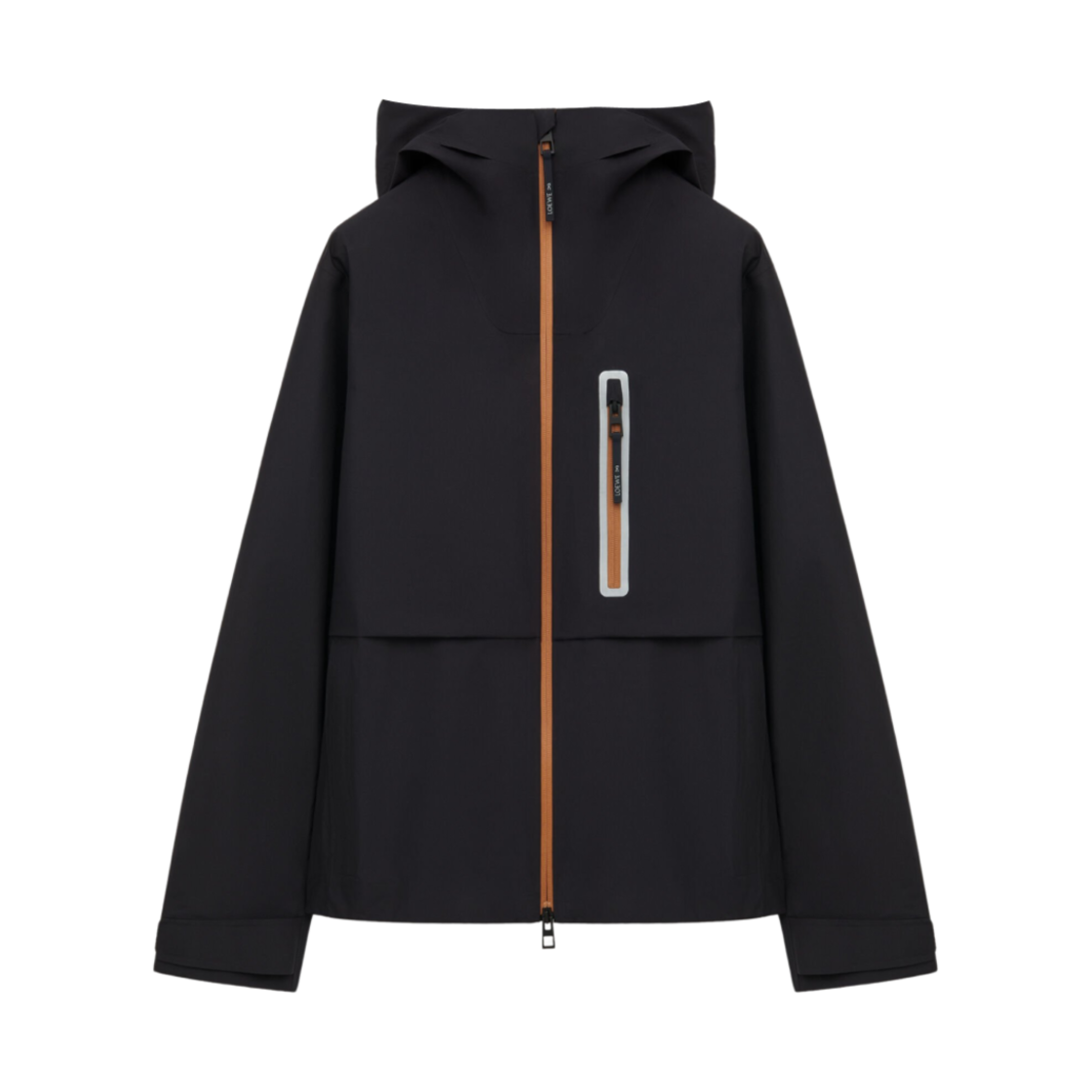 (W) 로에베 x 온 러닝 스톰 자켓 테크니컬 쉘 블랙((W) Loewe x On Running Storm Jacket in Technical Shell Black) - 1