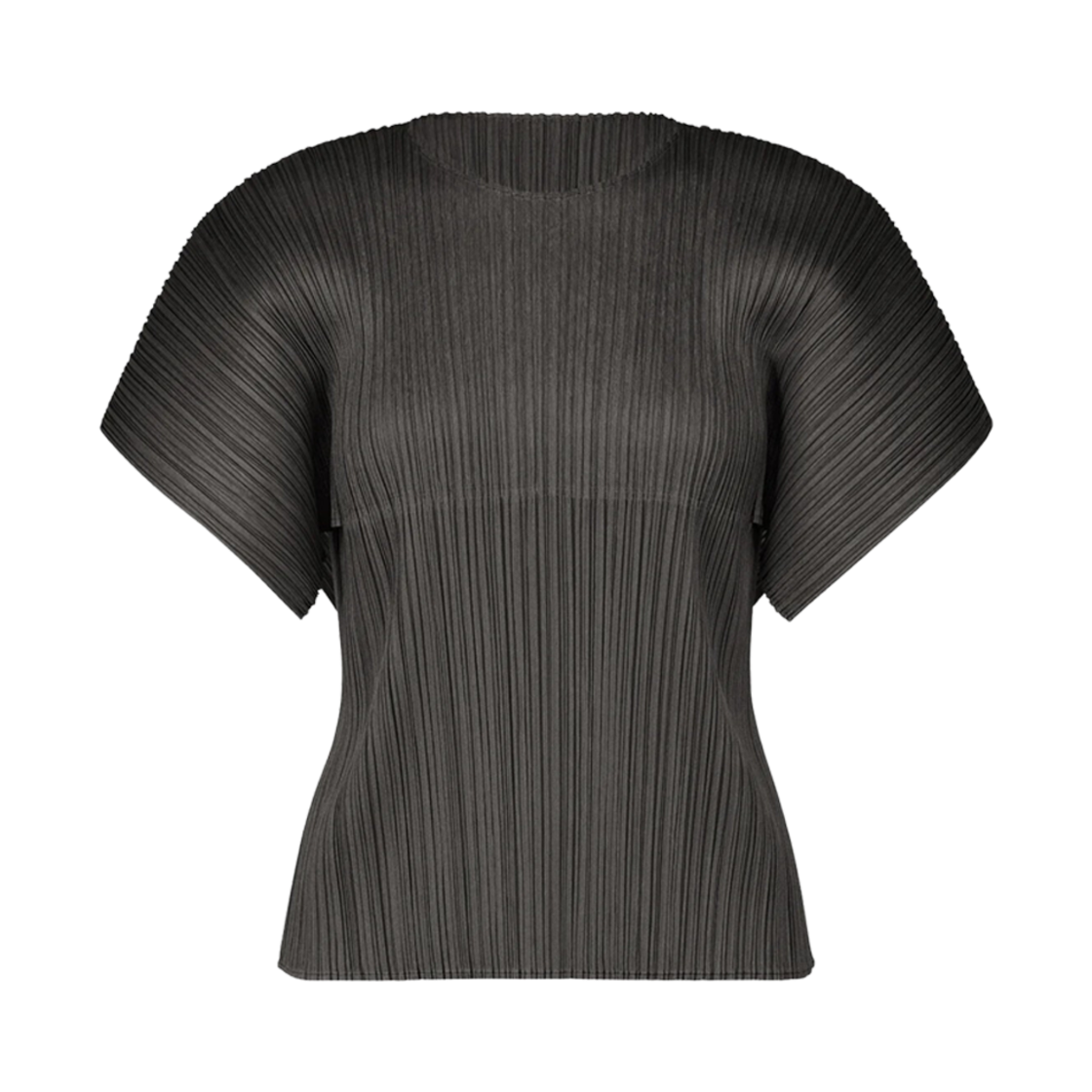 PP43/PP48-JK121-17 (W) Pleats Please Issey Miyake MC August Top Charcoal