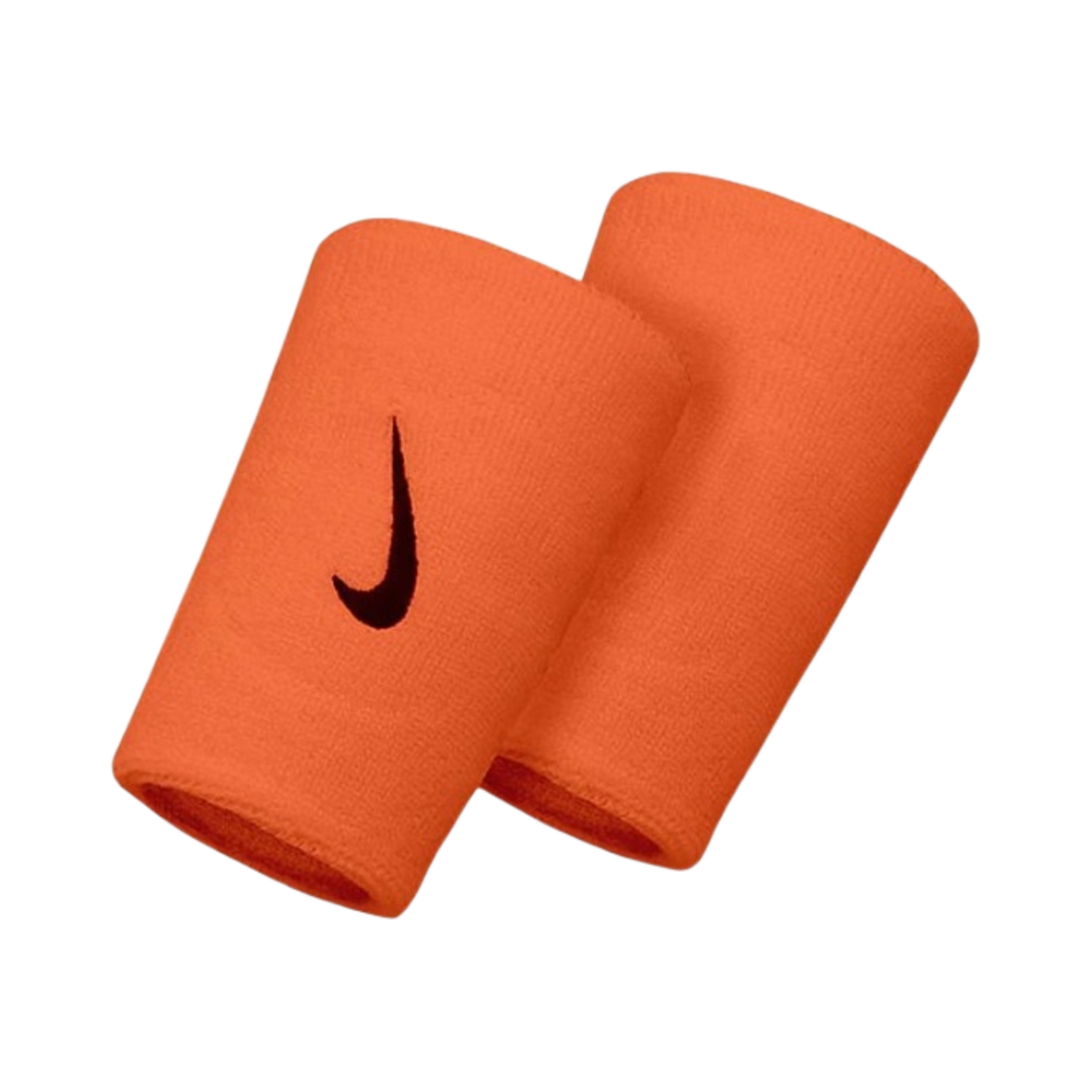 나이키 스우시 더블 와이드 손목밴드 오렌지(Nike Swoosh Double Wide Wristbands Orange) - 1