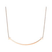Tiffany & Co. T Extra Large Smile Pendant Rose Gold