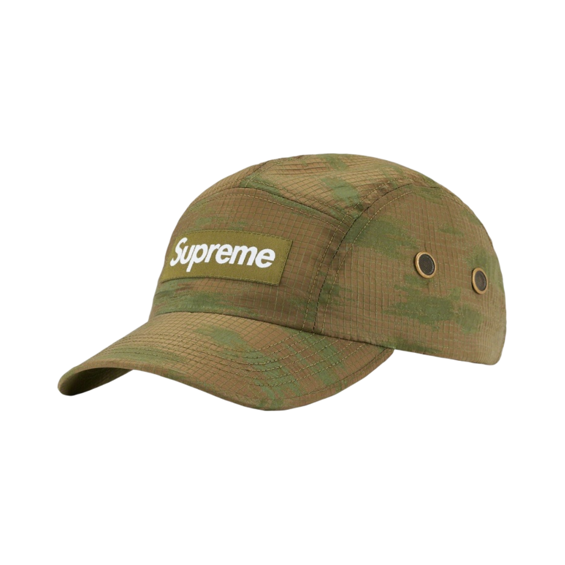 슈프림 브로큰 카모 캠프캡 올리브 - 22SS(Supreme Broken Camo Camp Cap Olive - 22SS) - 1