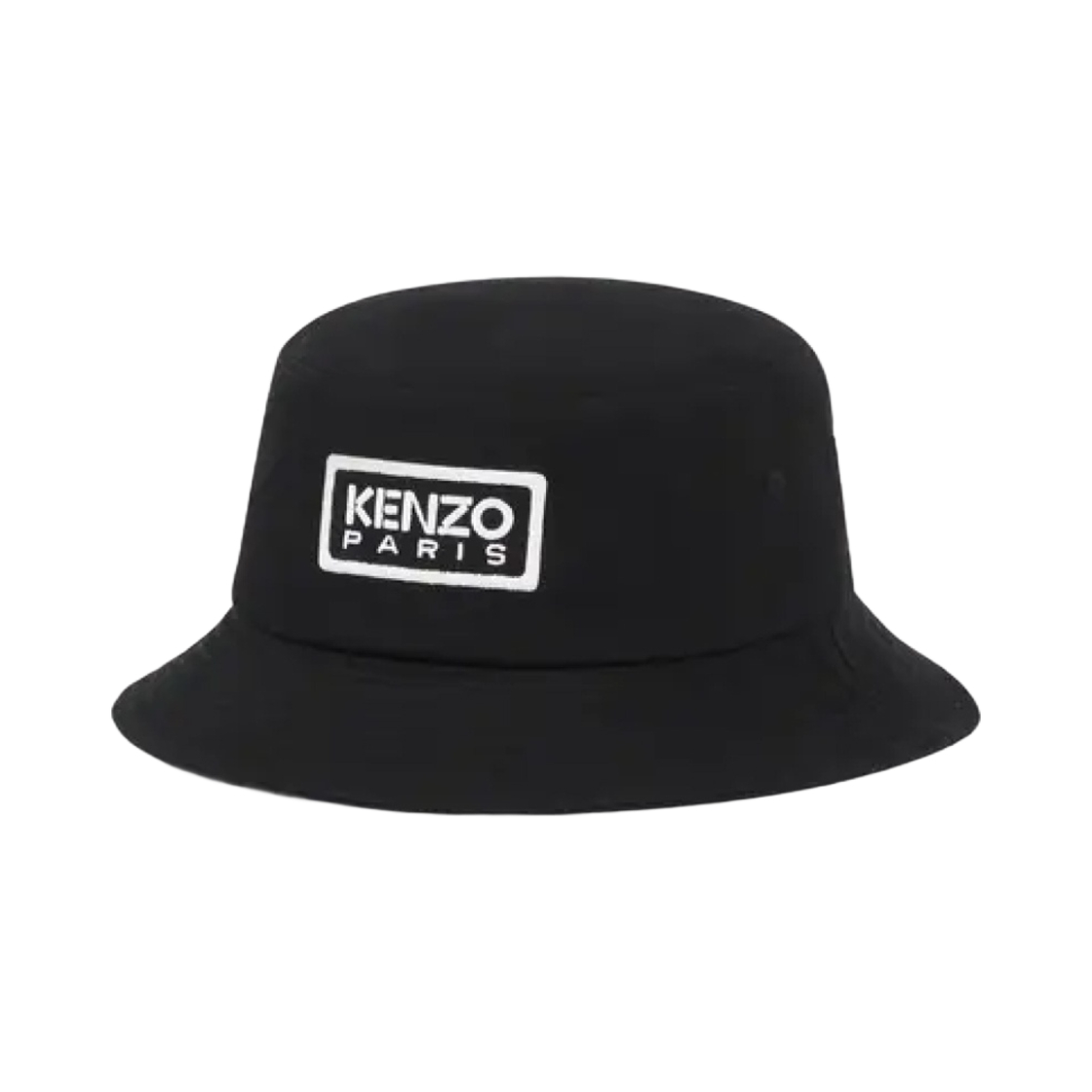 FE58AC714F32-99 Kenzo Tag Cotton Sun Hat Black