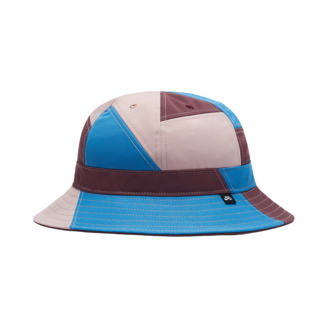DJ6046-646 Nike SB Skate Mosaic Bucket Hat Dark Wine Blue