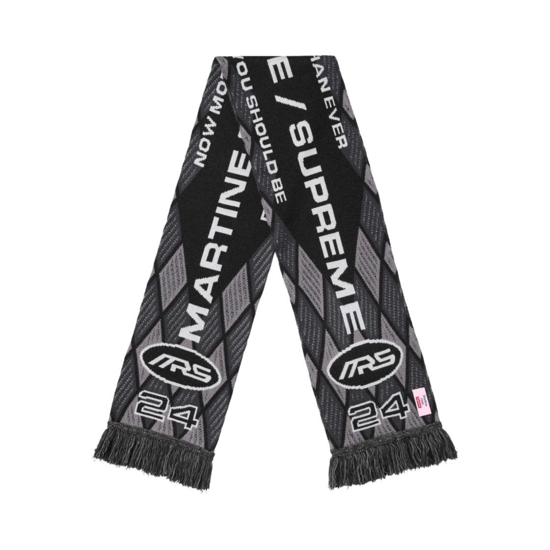슈프림 x 마틴 로즈 스카프 블랙 - 24FW | Supreme | KREAM