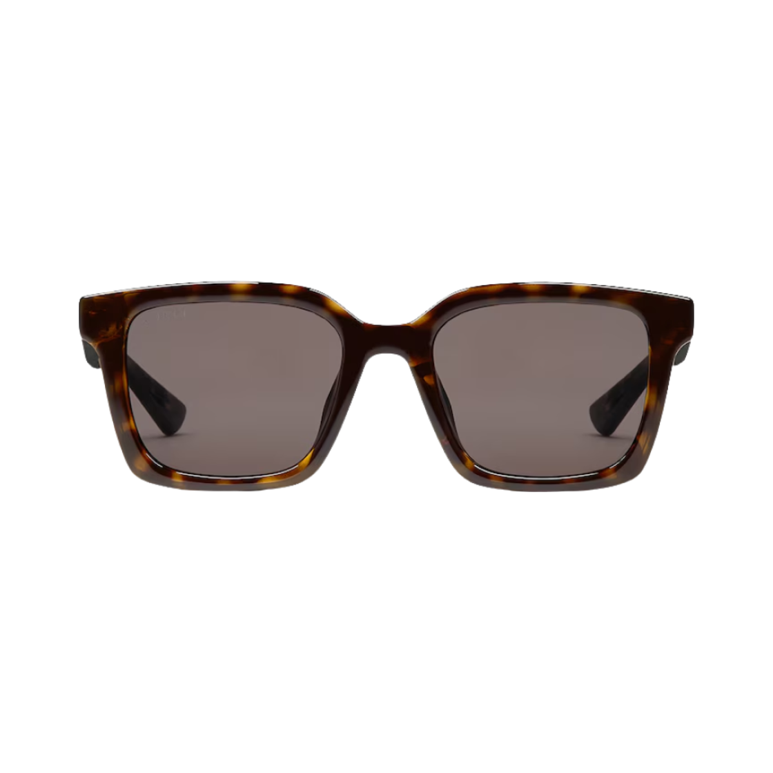 778322-J1691-2323/GG1582SK Gucci Low Nose Bridge Square Sunglasses Dark Brown