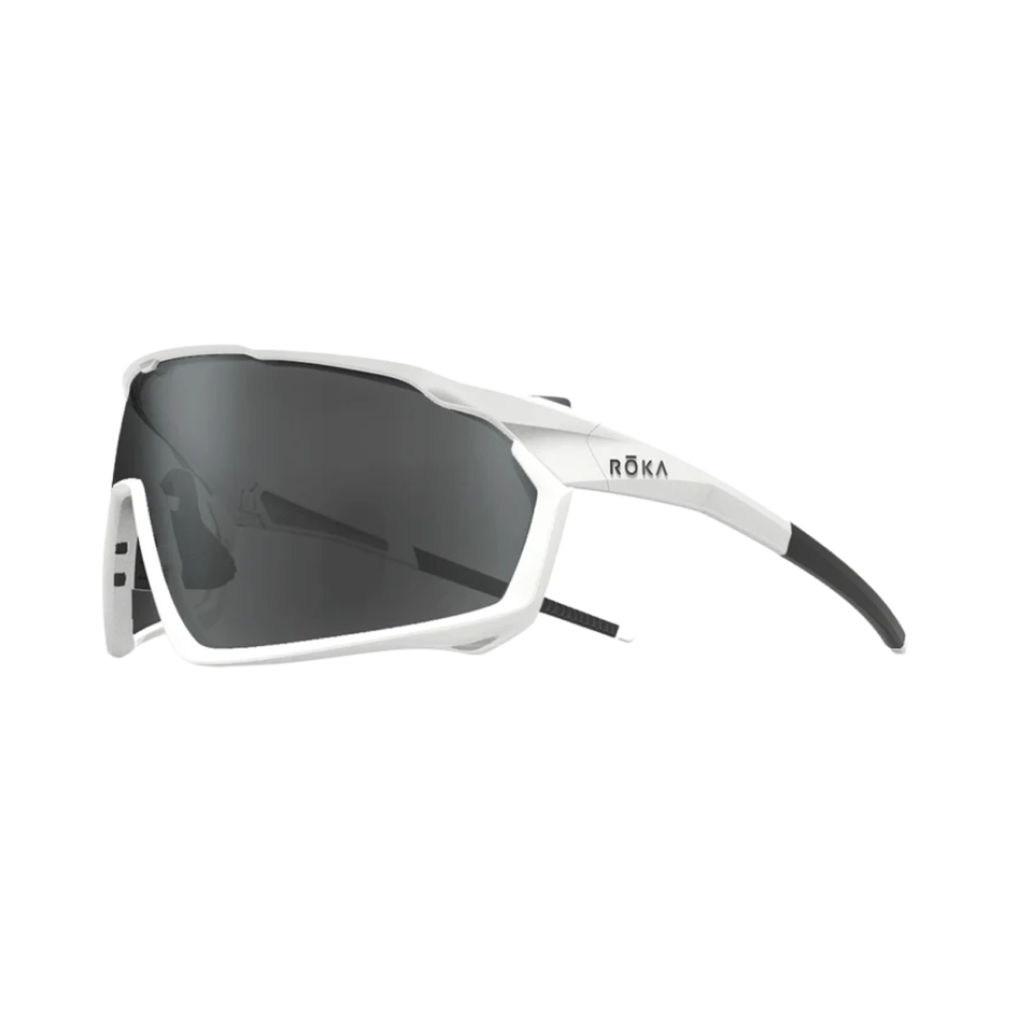 료카 CP-1X 글로스 화이트 프레임 다크 카본 렌즈(Roka CP-1X Gloss White Frame Dark Carbon Lens) - 2
