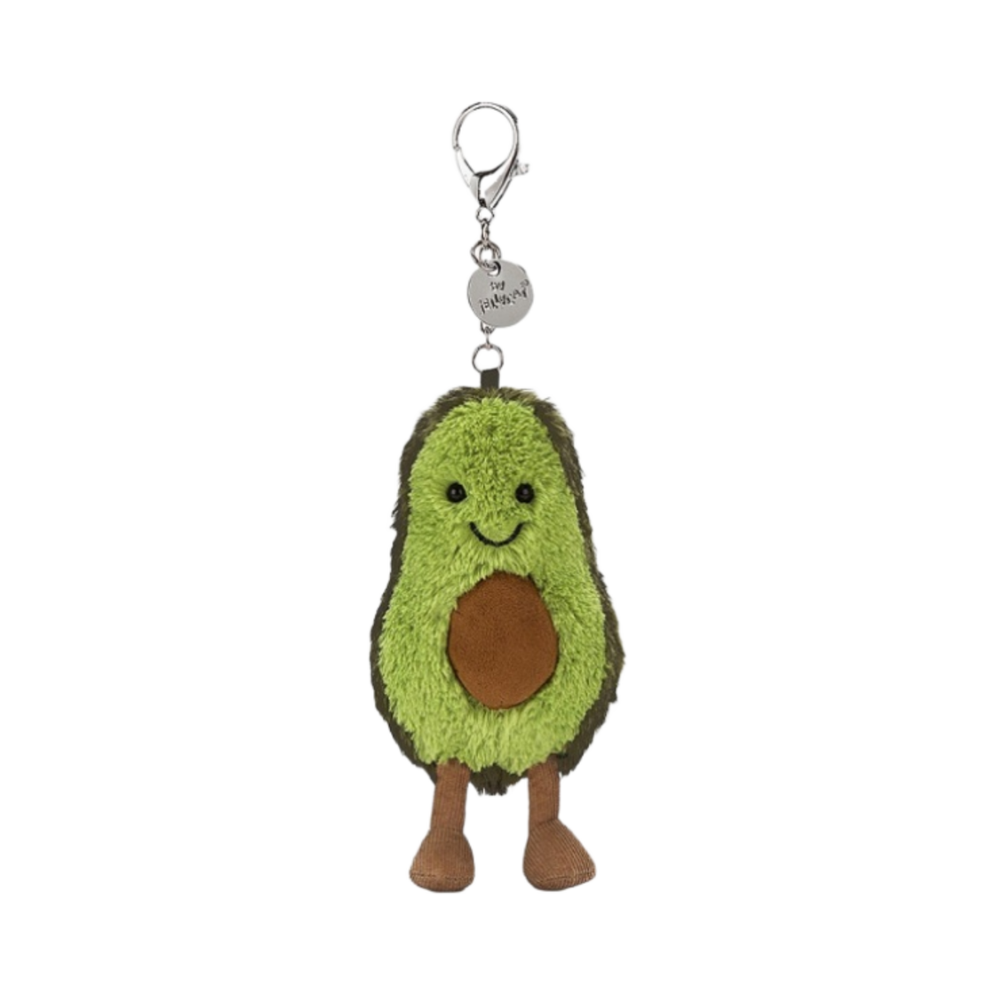 A4ABC Jellycat Amuseable Avocado Bag Charm Green