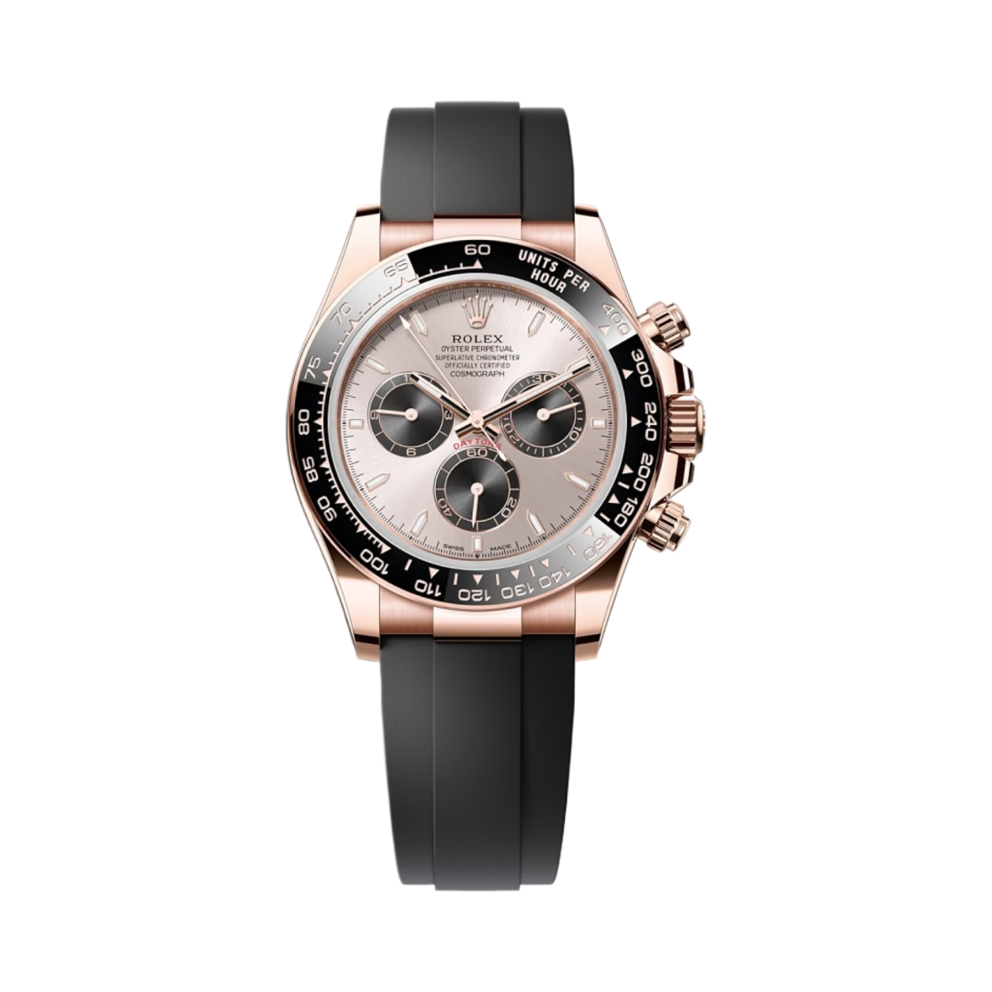 롤렉스 코스모그래프 데이토나 40mm 126515LN 선더스트 브라이트 블랙 오이스터플렉스(Rolex Cosmograph Daytona 40mm 126515LN Sundust Bright Black Oysterflex)