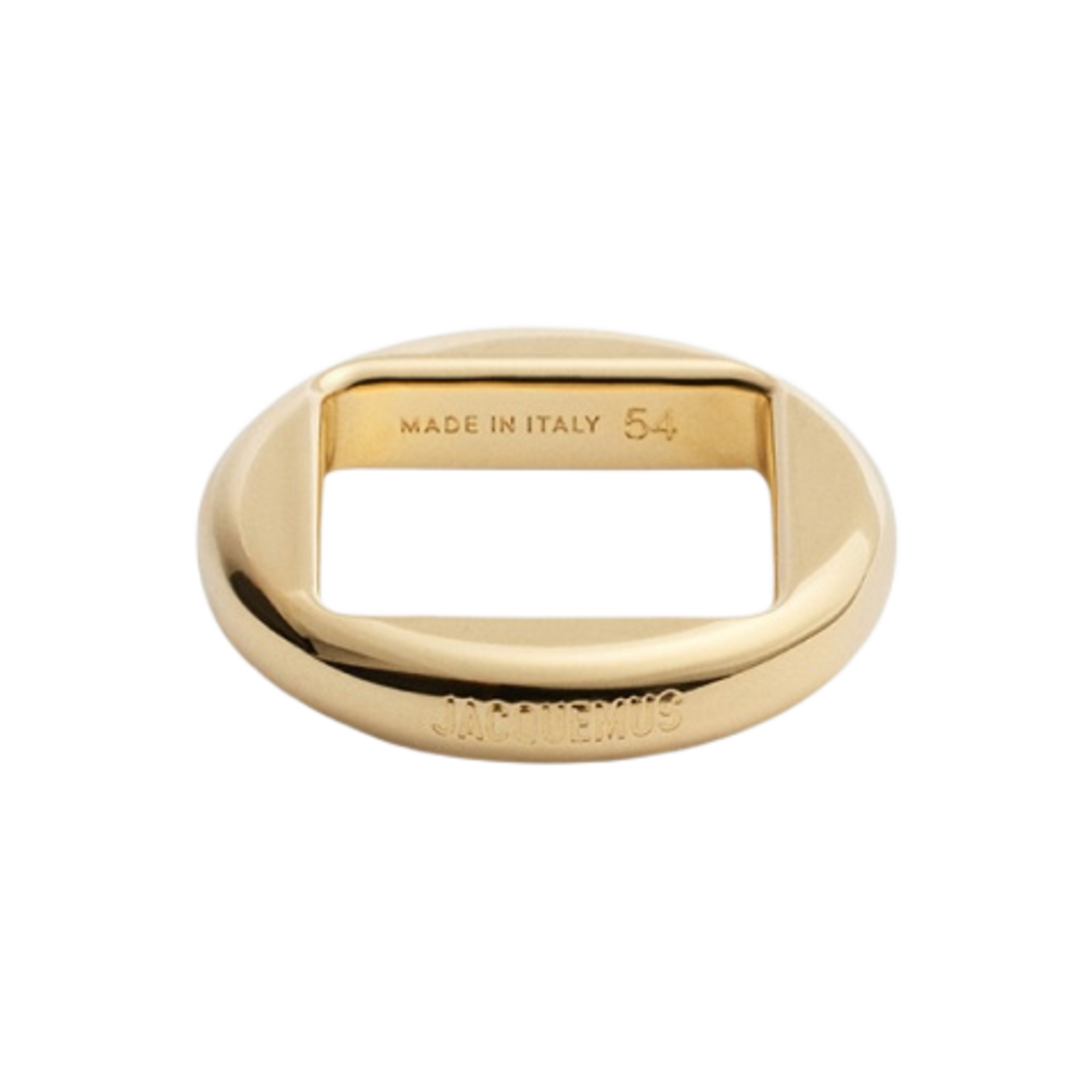 (W) 자크뮈스 라 바그 론드 서클 링 라이트 골드((W) Jacquemus La Bague Rond Circle Ring Light Gold) - 1