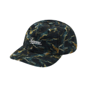 Supreme Marble 6-Panel Black - 20FW