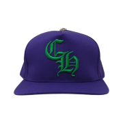 Chrome Hearts CH Baseball Cap Purple Green