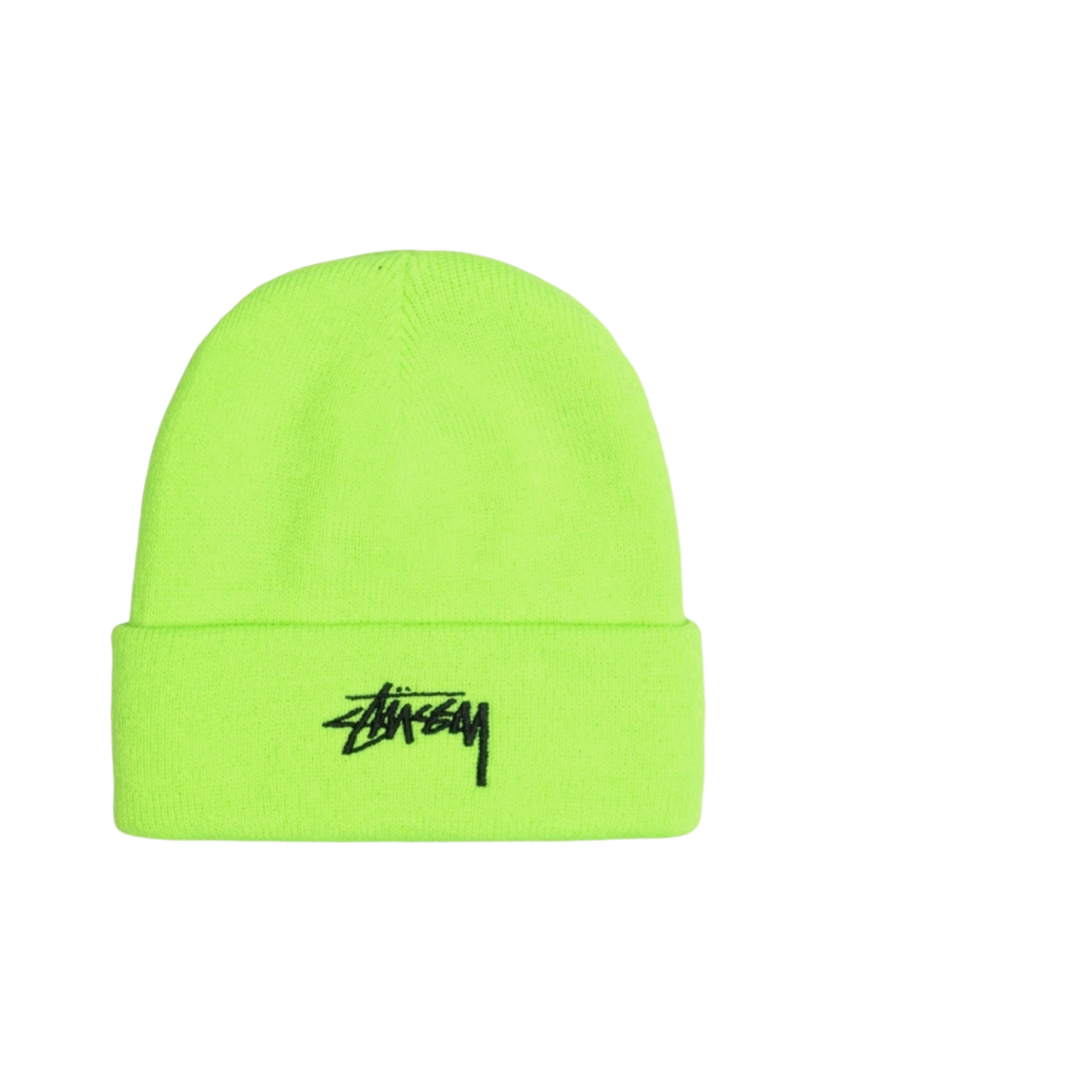 1321020 Stussy Stock Cuff Beanie Flo Green
