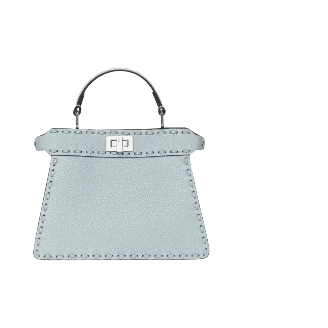 8BN335ARBBF1NQ0 Fendi Peekaboo I See U Petit Selleria Bag Light Blue - 대표 이미지 #1