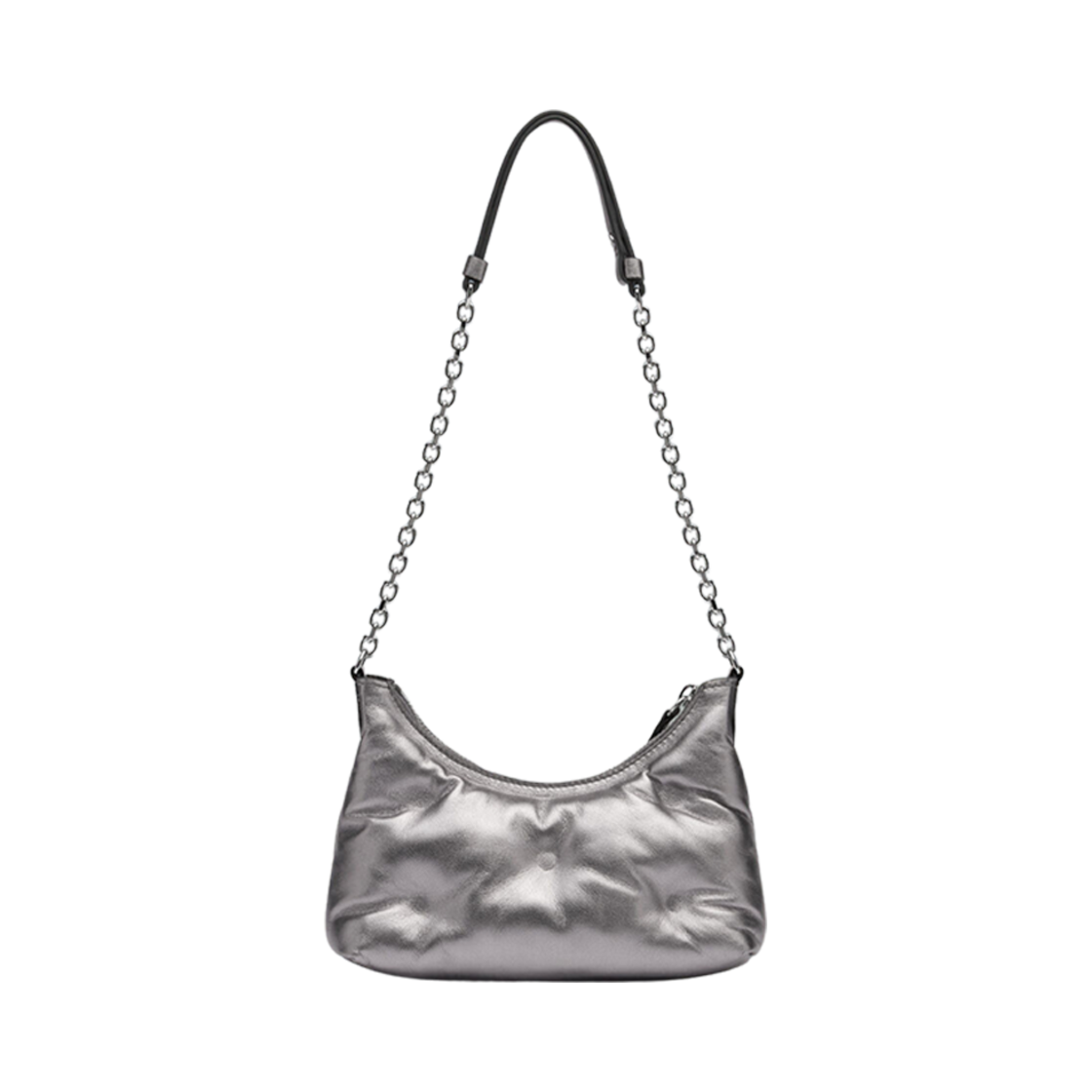 메종 마르지엘라 글램 슬램 호보 마이크로백 메탈릭 그레이(Maison Margiela Glam Slam Hobo Micro Bag Metallic Grey) - 2