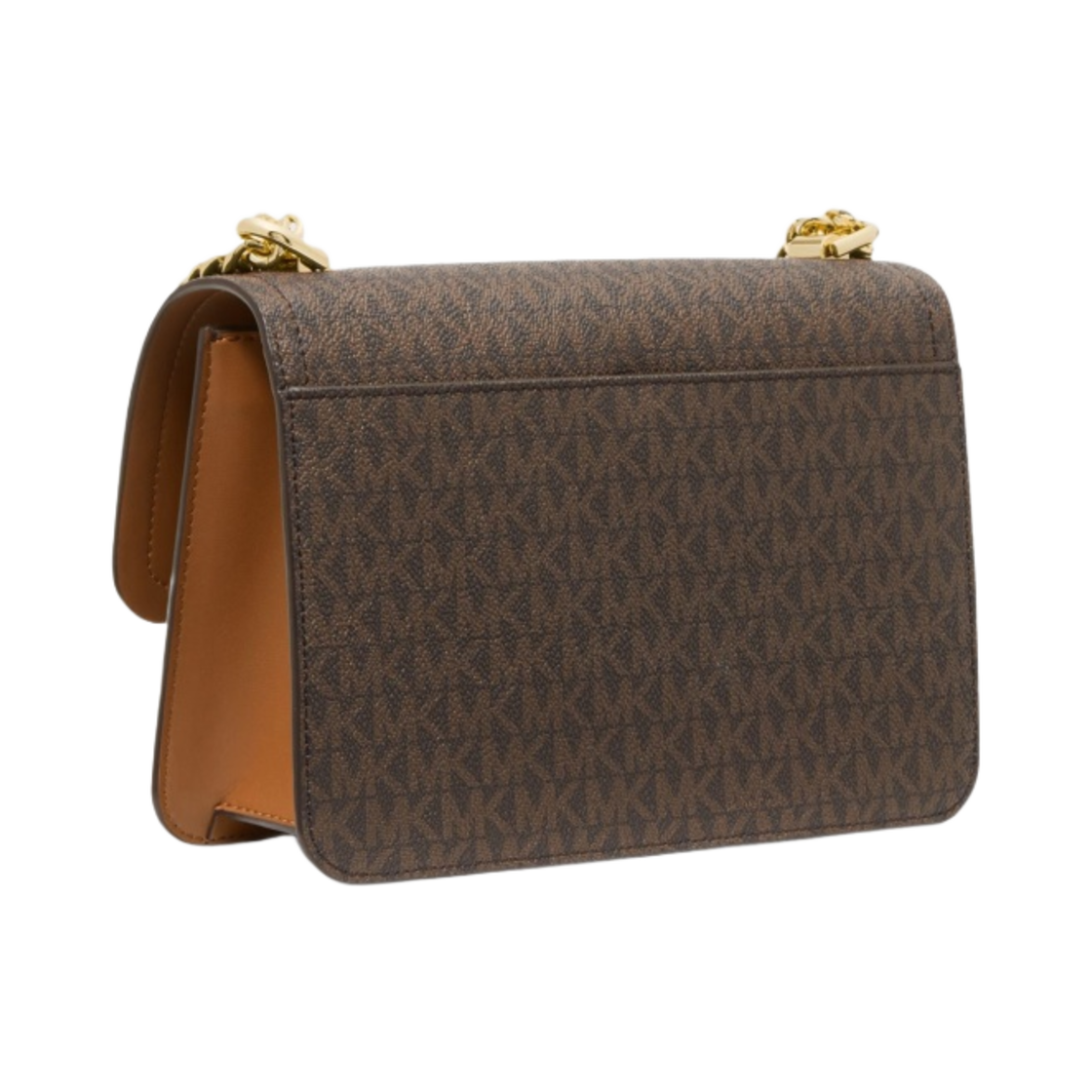 마이클 코어스 헤더 라지 로고 숄더백 브라운 아콘(Michael Kors Heather Large Logo Shoulder Bag Brown Acorn) - 3
