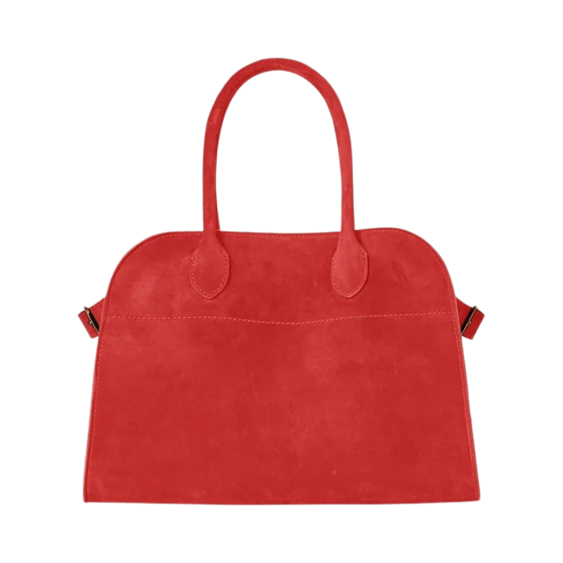 더 로우 소프트 마고 10 스웨이드 백 루비(The Row Soft Margaux 10 Bag in Suede Ruby) - 1