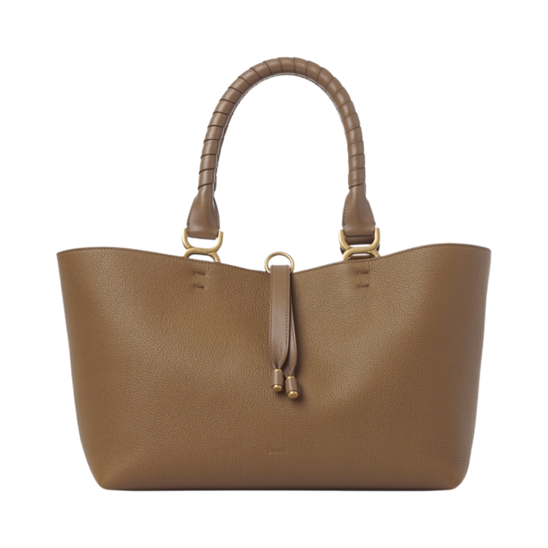 CHC23SS651I3124J Chloe Marcie Small Tote Bag Desert Beige