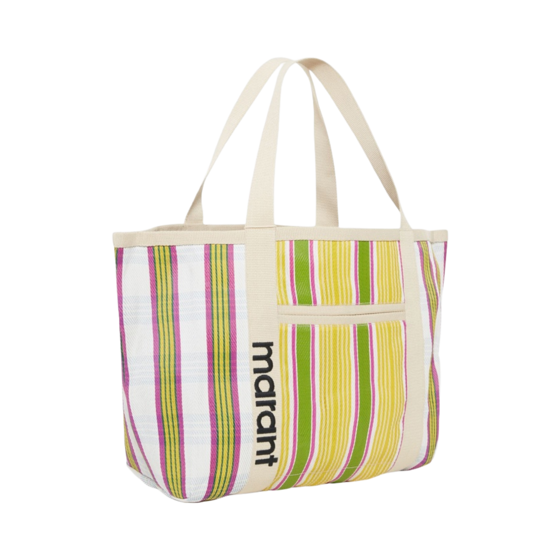 이자벨 마랑 다웬 토트백 멀티컬러 옐로우 - 23SS(Isabel Marant Darwen Tote Bag Multicolor Yellow - 23SS) - 2