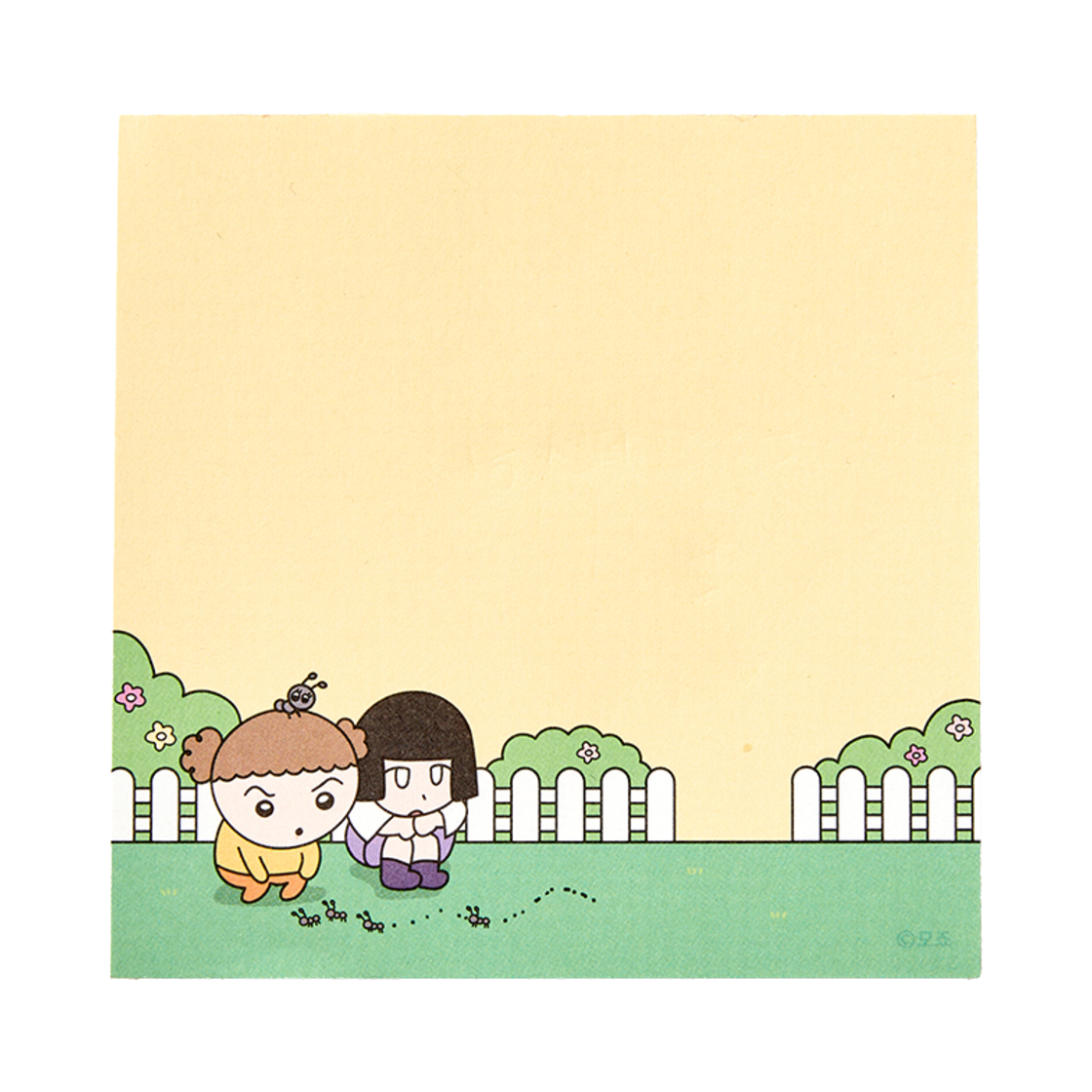 마루는강쥐 사각메모지 개미마루